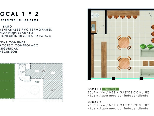 #545 - Local Comercial para Arriendo en Pucón - IX